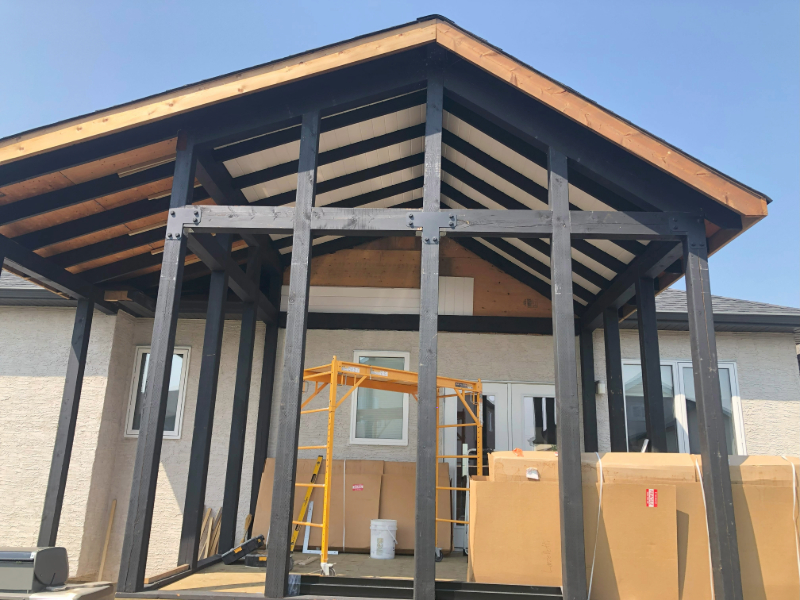 sunroom without glass